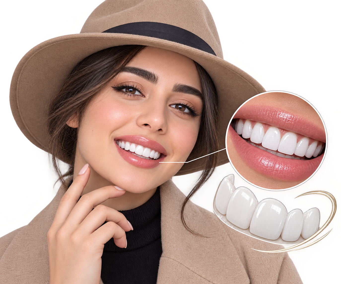 طراحی لبخند با لمینت 