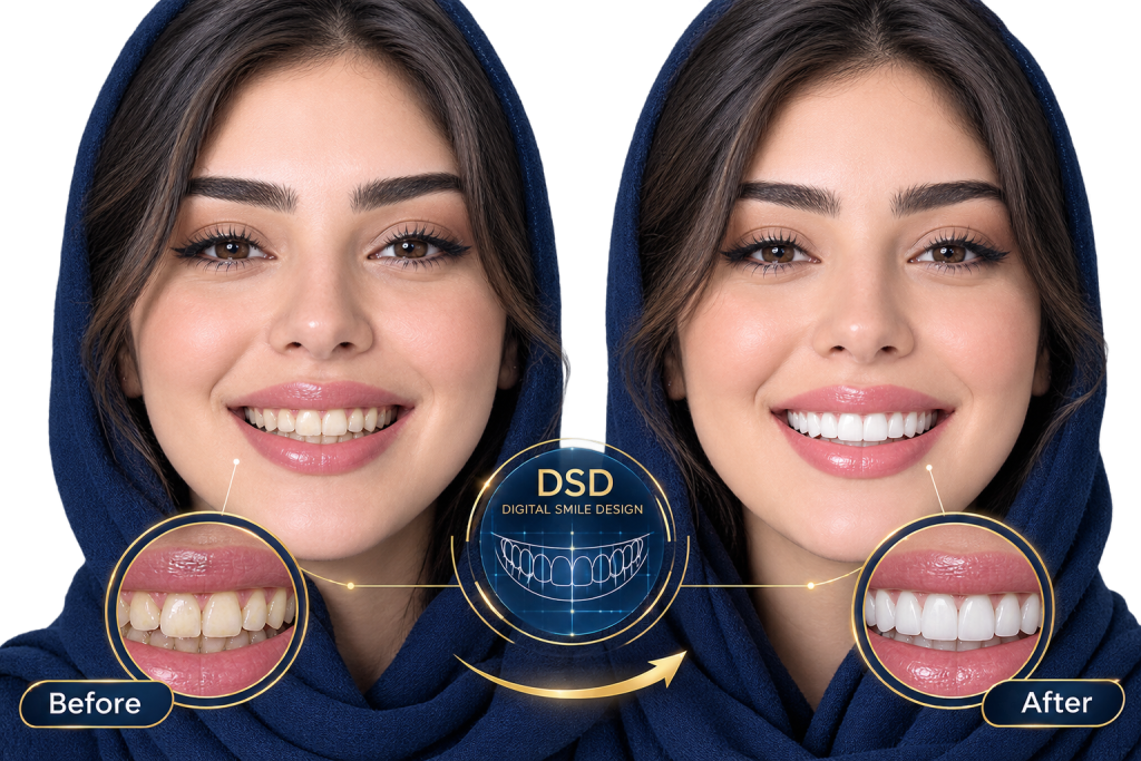طراحی لبخند دیجیتال