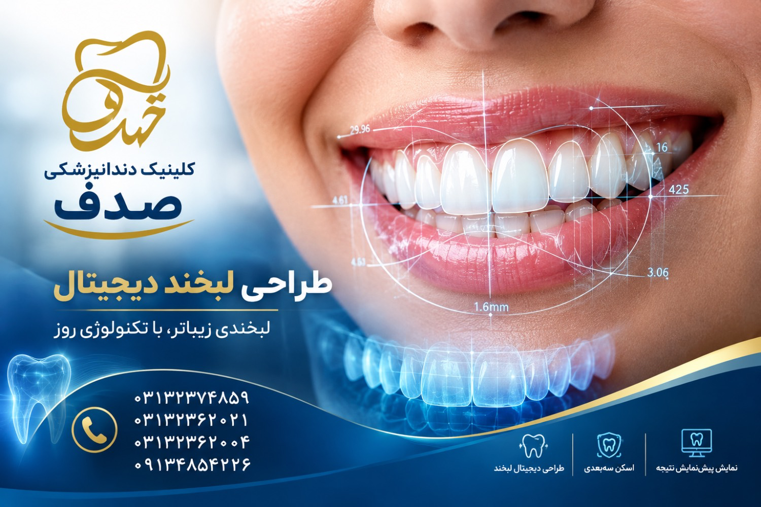 طراحی لبخند دیجیتال